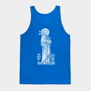 St. Joseph - blue bkg Tank Top